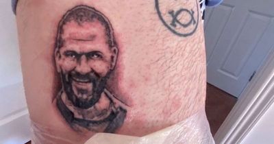 Six Nations star gets huge tattoo of Andy Farrell as he honours Grand Slam bet