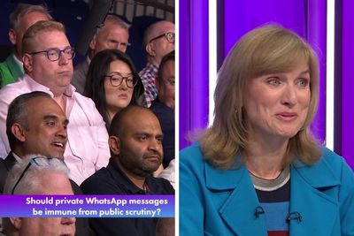 BBC checks Question Time audience's social media feeds, Fiona Bruce says