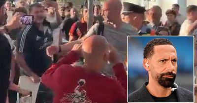 Rio Ferdinand slams "bulls***" Roma thugs after Anthony Taylor attacked in airport
