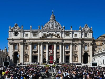 Man strips naked on Vatican church altar in protest over Ukraine war