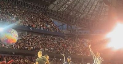 Coldplay fans in disbelief as rapper Aitch brought out as special guest during Manchester show
