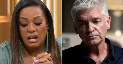 Alison Hammond in tears on This Morning and 'still loves' Phillip Schofield