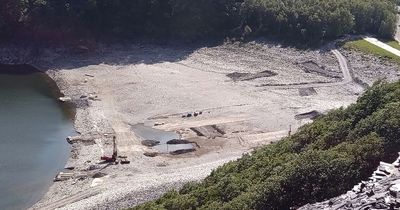 A huge Welsh reservoir is looking partly empty - but there's no need to panic