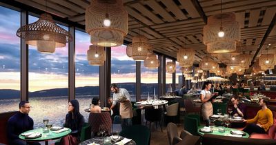 Bar and restaurant with River Clyde panoramic views set to open 40 minutes from Glasgow