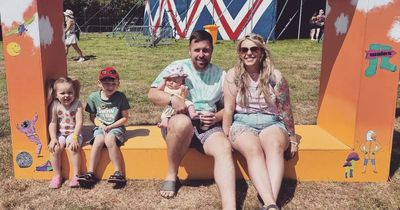 'We took our newborn baby to a festival - people say we're nuts but they loved it'