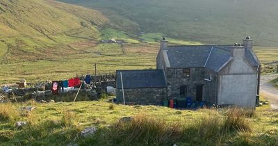 Family live on one of the UK's highest mountains - and they wouldn't change a thing