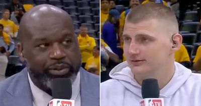 Shaquille O'Neal delivers personal tribute to Nikola Jokic after NBA Finals record