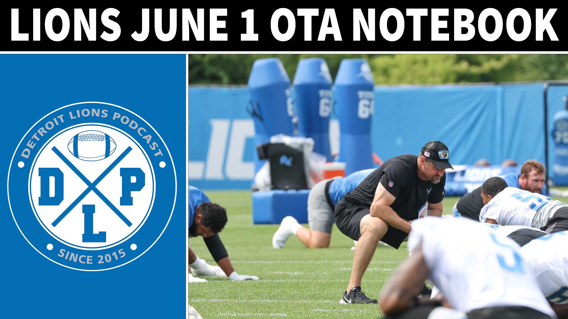 Watch Video recap and breakdown of Lions OTAs