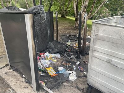 'Drunken fights and bin fire' on Loch Lomond lead to police warning