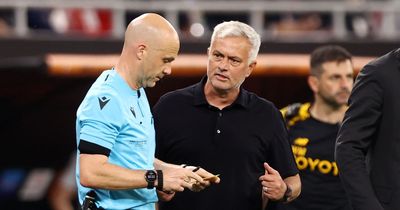 Jose Mourinho charged by UEFA for Anthony Taylor abuse as Roma hit with 5 sanctions