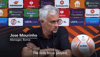 Jose Mourinho: Roma manager charged for using abusive language towards official in Europa League final