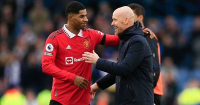 Man Utd star Marcus Rashford makes Erik ten Hag admission to Gary Lineker and reveals Wayne Rooney advice