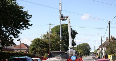 Row over 'eyesore' 5G mast in Newcastle village reignited – after it was built in wrong place