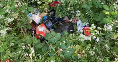 Land near Nottinghamshire leisure centre left a 'dump' after Travellers leave site