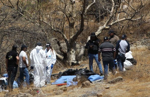 Mexican authorities try to identify 45 bags of human remains