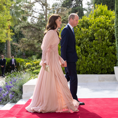 Why Princess Kate's Pink Elie Saab Gown for the Jordanian Royal Wedding Was an "Unusual" Choice, But Definitely Not a "Coincidence"