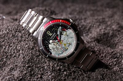 Mickey Mouse celebrates the Space Age as astronaut on Disney100 Citizen watch