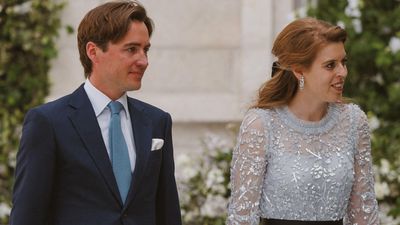 Princess Beatrice's clutch bag is a not-so-subtle message to the world about her relationship and we totally love it!