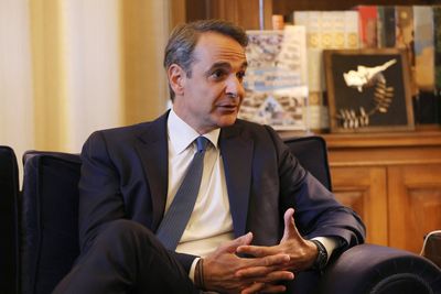 Greek conservative leader gets COVID weeks before elections