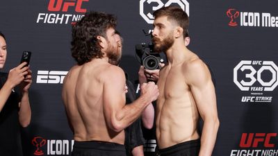 Photos: UFC on ESPN 45 weigh-ins and faceoffs