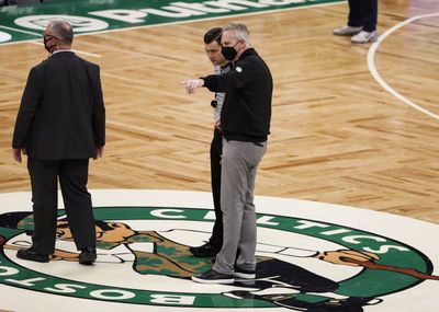 Ex-Celtics team president Danny Ainge gives Boston coach Joe Mazzulla his support