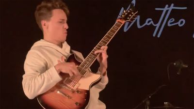 Steve Vai and Tosin Abasi-championed virtuoso Matteo Mancuso really is superhuman – watch him play his mind-melting new single Drop D live