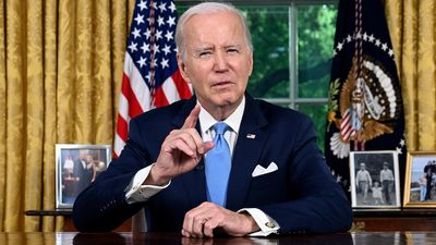 Joe Biden celebrates a 'crisis averted' in Oval Office address on bipartisan debt ceiling deal