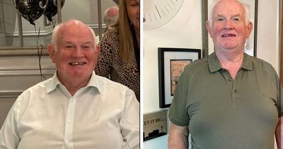 Glasgow granddad loses three stone with daughter's healthy takeaways