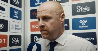 'What are you celebrating?' - Sean Dyche makes Everton admission after staying up