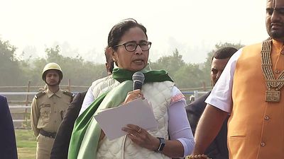 Odisha train accident | Mamata visits accident site raises question on why anti collision device was not installed