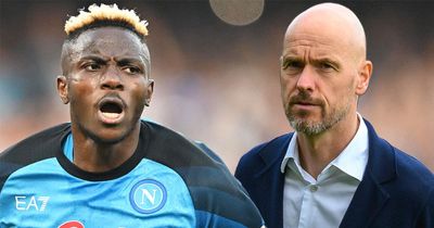 Erik ten Hag told what Man Utd must do to secure signing as Napoli plan Victor Osimhen exit