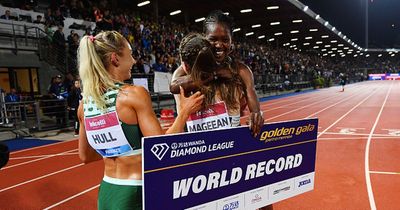 Ciara Mageean in great display of sportsmanship as Faith Kipyegon breaks world record