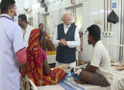 "Probe ordered; those guilty will not be spared": PM Modi after meeting Odisha train crash survivors