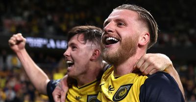 Ex-Rangers striker Jason Cummings signs off from Central Coast Mariners with hat-trick in title win