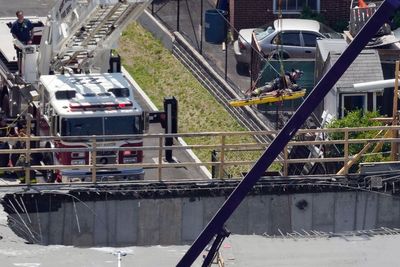 Eight construction workers injured as building partially collapses near Yale medical school