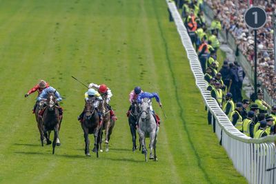 Epsom Derby unaffected as protester removed from track following Animal Rising arrests