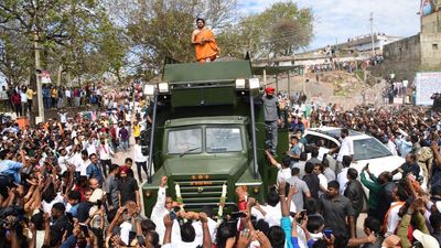 Andhra Pradesh: Jana Sena Party activists gear up for Pawan Kalyan’s yatra on ‘Varahi’ in Kakinada district on June 14