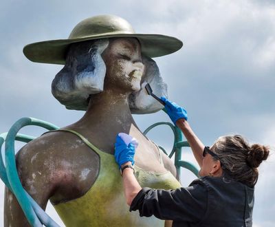 UK seaside community unites to restore vandalised statue of Black woman