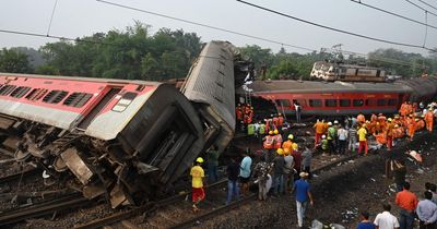 India train crash casualties left 'screaming for help' as 288 die after carriages derail