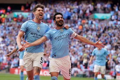 Man City beats Man United 2-1 in FA Cup final to complete second leg of treble bid