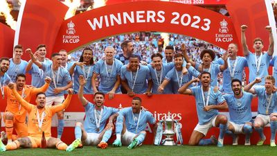Manchester City beat Manchester United to win FA Cup, close in on historic treble