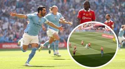 Manchester City's Ilkay Gundogan scores fastest FA Cup final goal in history with stunning strike against Manchester United