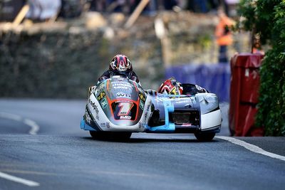 Isle of Man TT 2023: Birchalls make history to win first Sidecar race with new lap record