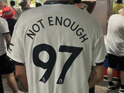 Arrest after football fan wears jersey with Hillsborough reference on the back