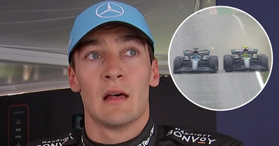 George Russell demands Mercedes talks and blames team for Lewis Hamilton collision
