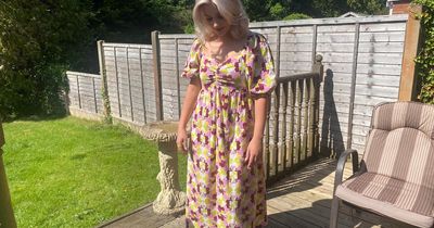 I found a 'vibrant' £25 Sainsbury's TU dress that 'flows beautifully'