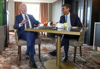 UK's Sunak says he wants to build on Biden ties in Washington trip