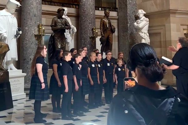 What led Capitol Police to stop a youth performance of the ‘Star-Spangled Banner’