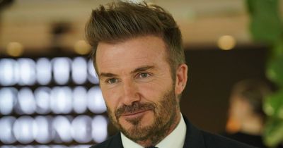 David Beckham aims cheeky dig at Man City when asked about them replicating Man United treble