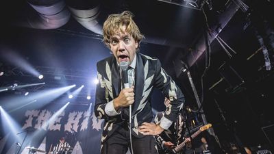 Hives frontman Howlin' Pelle Almqvist was a bloody mess after run-in with wayward mic